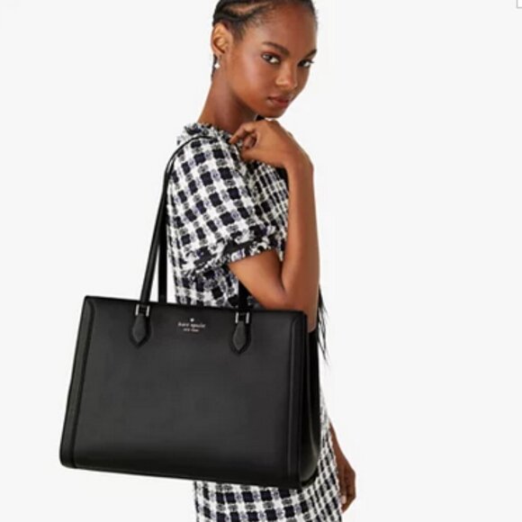 kate spade Handbags - Kate Spade Madison Saffiano East West Leather Laptop Tote